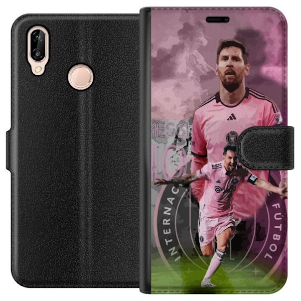 Huawei P20 lite Lommeboketui Messi