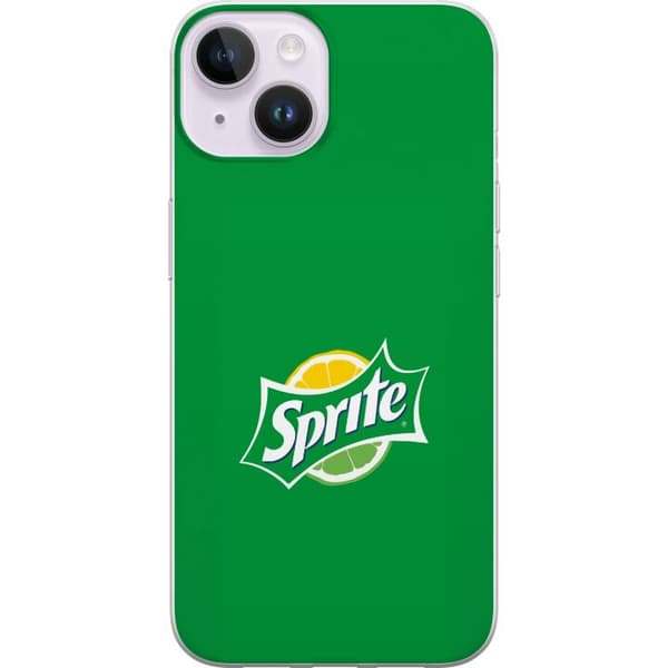 Kompatibelt Mobildeksel til Apple iPhone 15 Minimalistisk sitrusbrus-inspirert design grønn
