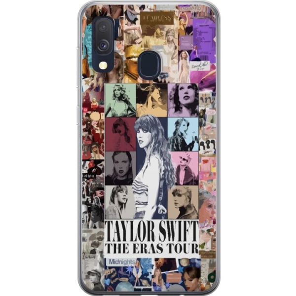 Samsung Galaxy A40 Gennemsigtig cover Taylor Swift - Eras