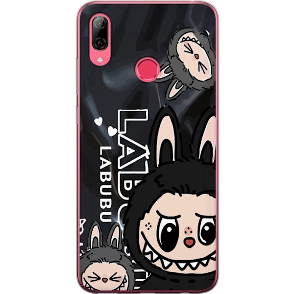 Huawei Y7 (2019) Gennemsigtig cover <nl>Labubu Black Energy -