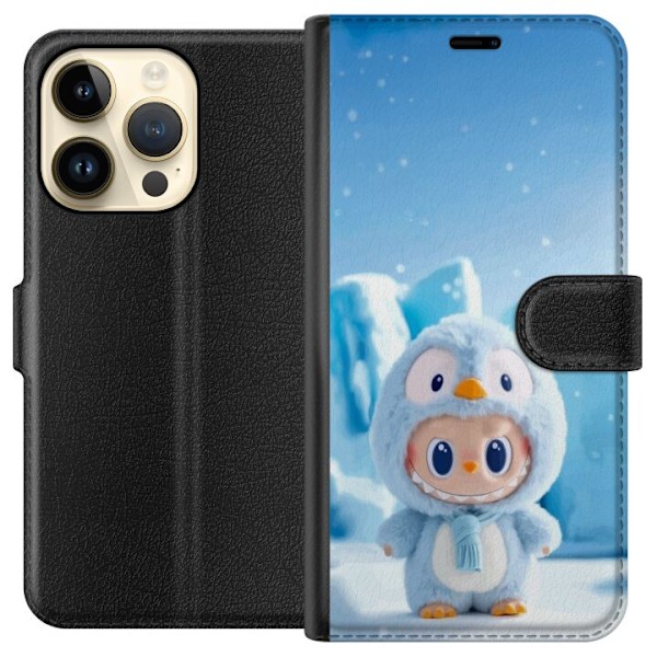 Apple iPhone 14 Pro Tegnebogsetui sort ridder fortnite