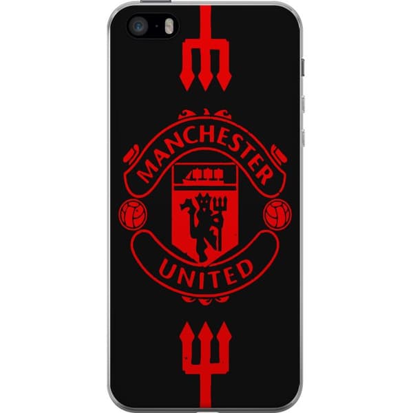Kompatibelt Mobildeksel til Apple iPhone 5s ManchesterUnited