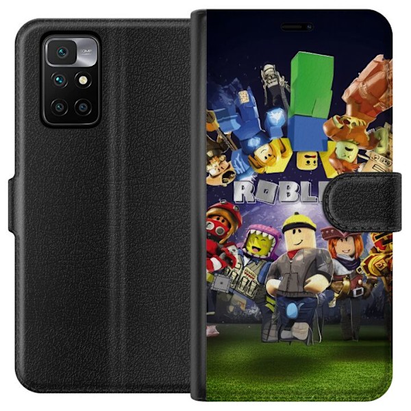 Xiaomi Redmi 10 Tegnebogsetui Roblox Verden - Gaming Eventyr f