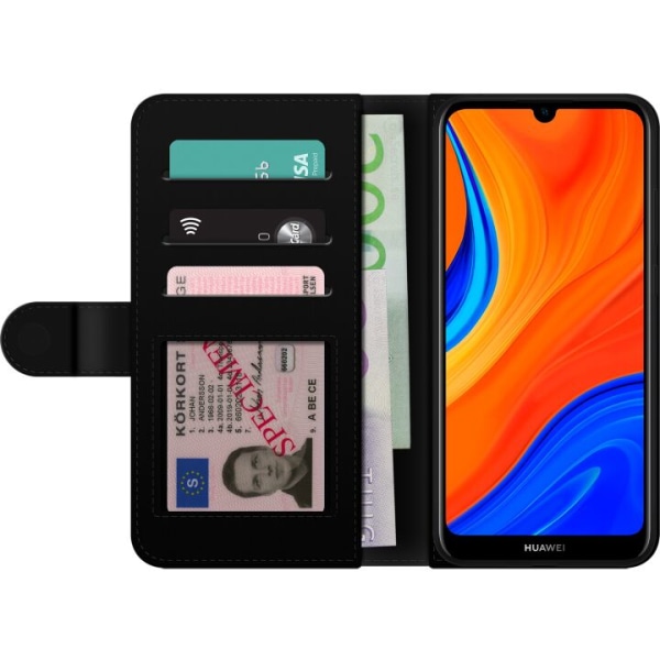 Huawei Y6s (2019) Plånboksfodral Jag lever, Not!