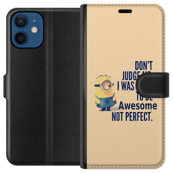 Apple iPhone 12 mini Tegnebogsetui Minions