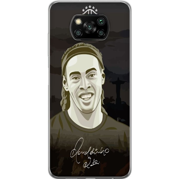 Xiaomi Poco X3 NFC Gjennomsiktig deksel Ronaldinho