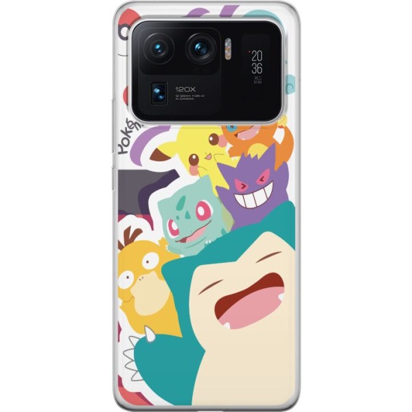 Xiaomi Mi 11 Ultra Gennemsigtig cover Pokemon
