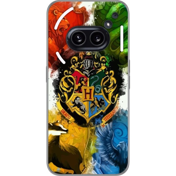 Nothing Phone (2a) Gennemsigtig cover Hogwarts Hus