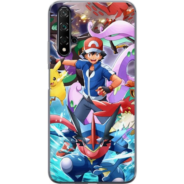 Huawei nova 5T Gjennomsiktig deksel Pokemon