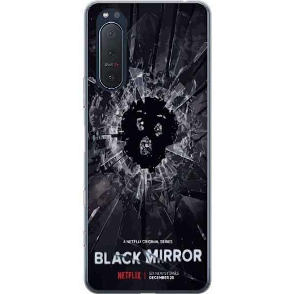 Sony Xperia 5 II Genomskinligt Skal Black Mirror Sci-Fi Netfli