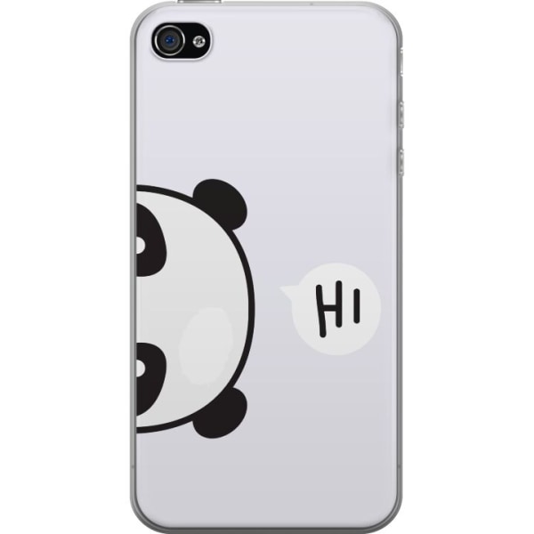 Apple iPhone 4 Genomskinligt Skal Hi! kawaii