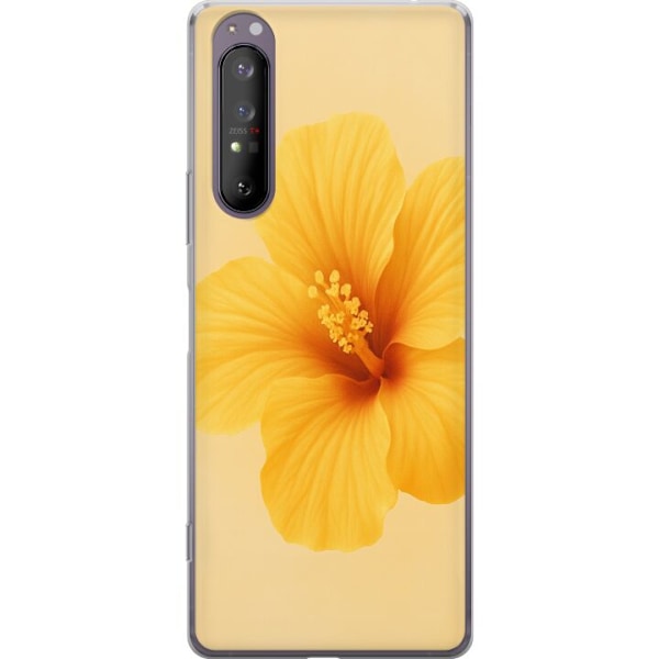 Sony Xperia 1 II Läpinäkyvä kuori Lemon Zing