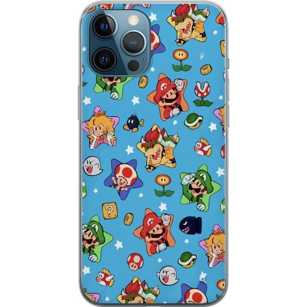 Kompatibel Mobilcover til Apple iPhone 12 Pro Max Nintendo Mario Mønster Switch-spil