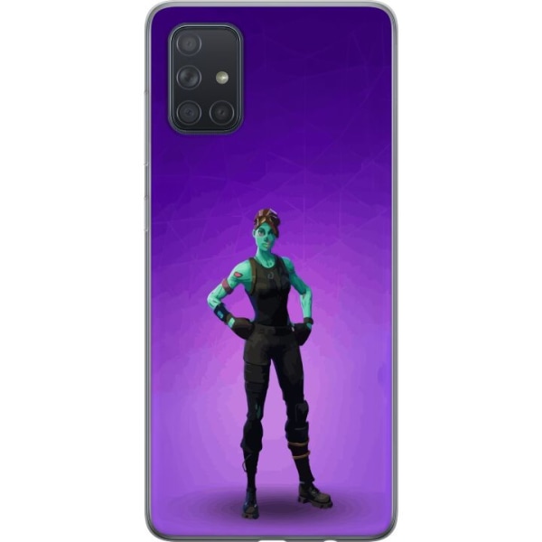 Samsung Galaxy A71 Gjennomsiktig deksel Fortnite - Ghoul Troop