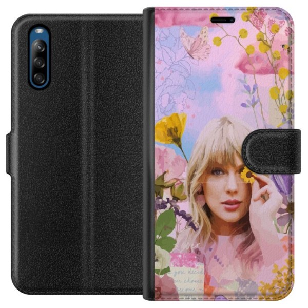 Sony Xperia L4 Plånboksfodral Taylor Swift - Blomma