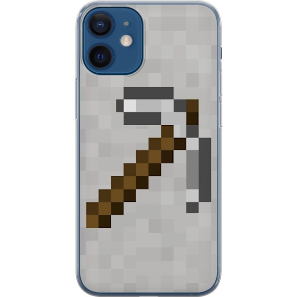 Apple iPhone 12 mini Gjennomsiktig deksel Minecraft Verktøy