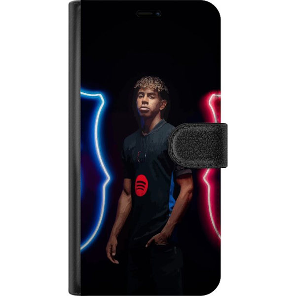 Apple iPhone XR Tegnebogsetui Yamal Fodbold FC Barcelona Ung Talent Spiller Fodboldstjerne Spanien La Liga Populært Motiv