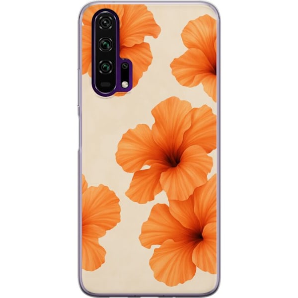 Honor 20 Pro  Läpinäkyvä kuori Papaya Punch
