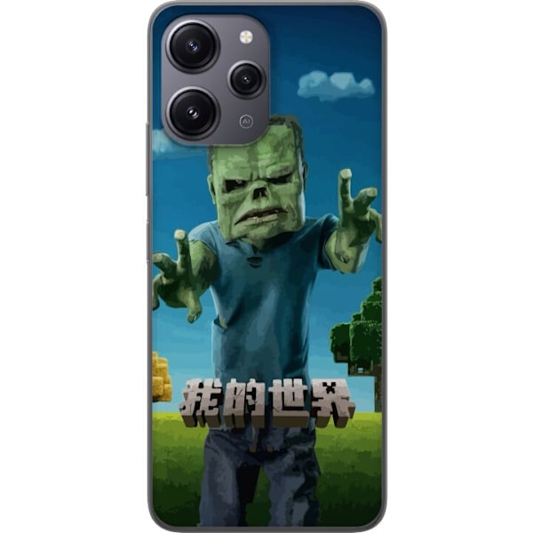 Xiaomi Redmi 12 Läpinäkyvä kuori A Minecraft Movie