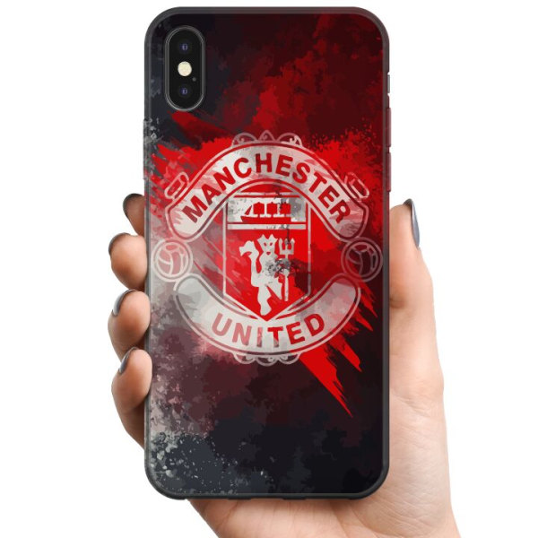 Apple iPhone XS Max TPU Mobilskal Manchester United FC