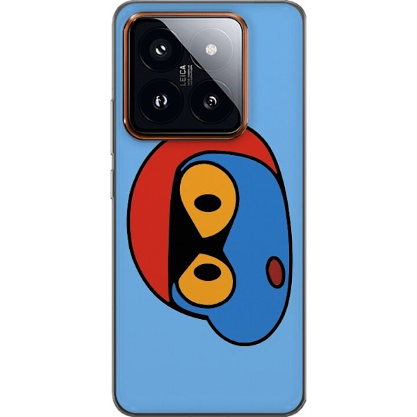 Xiaomi 14 Pro Genomskinligt Skal Bold Bot Head