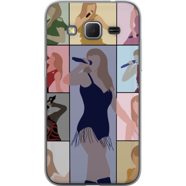 Samsung Galaxy Core Prime Gennemsigtig cover Taylor Swift