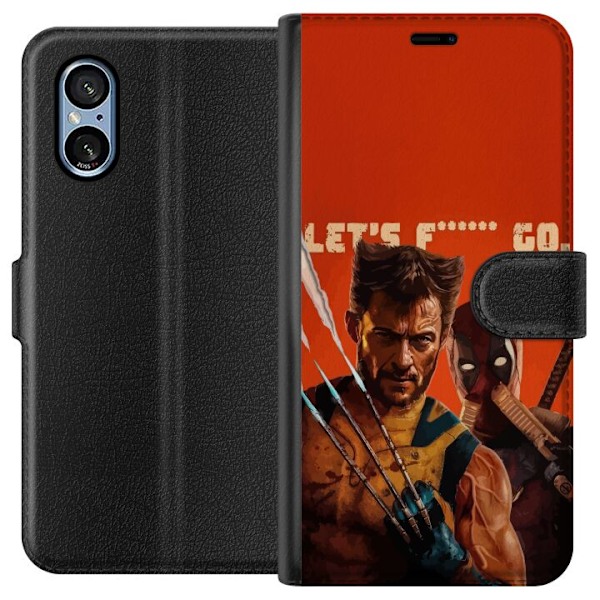 Sony Xperia 10 VI Plånboksfodral Deadpool & Wolverine