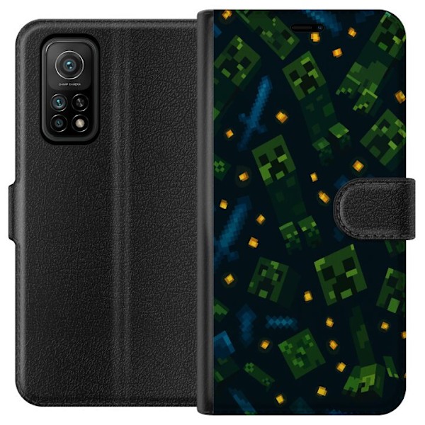 Xiaomi Mi 10T 5G Plånboksfodral Minecraft Dungeons Mob