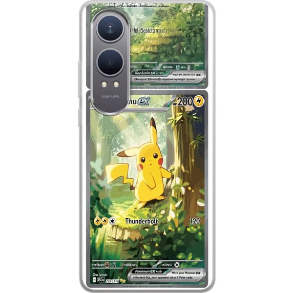 Kompatibelt Mobildeksel til OnePlus Nord CE4 Lite Pikachu grønn