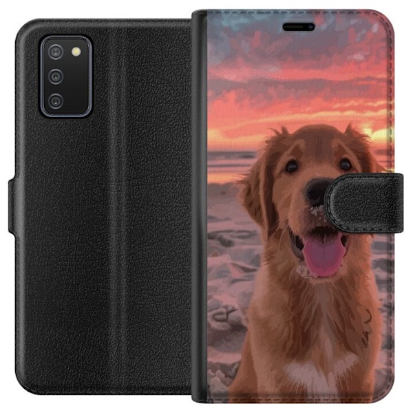 Samsung Galaxy A02s Lommeboketui Hund