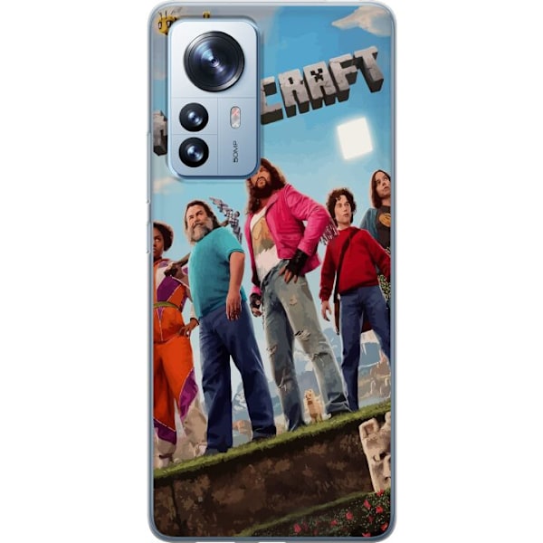 Xiaomi 12 Pro Gennemsigtig cover A Minecraft Movie