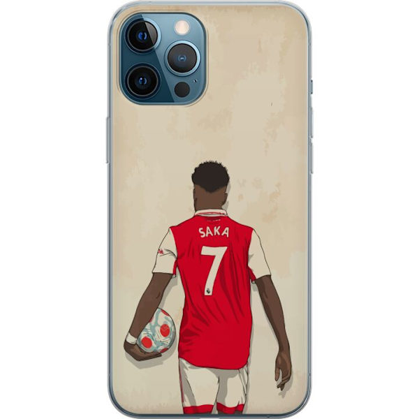Apple iPhone 12 Pro Max Läpinäkyvä kuori Arsenal FC Jalkapallo Arsenal FC Motiivi Pelaaja Premier League Englanti Suosittu Urheilulaji Jalkapallot