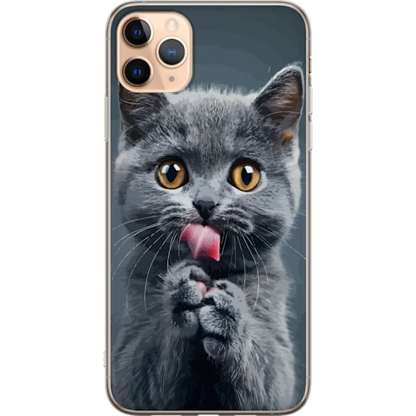 Apple iPhone 11 Pro Max Gennemsigtig cover Kat