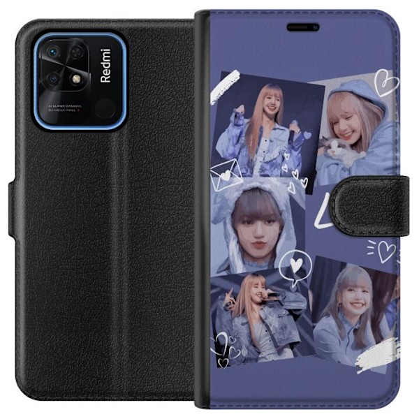 Xiaomi Redmi 10C Lommeboketui Lisa Blackpink – Aesthetic K-p