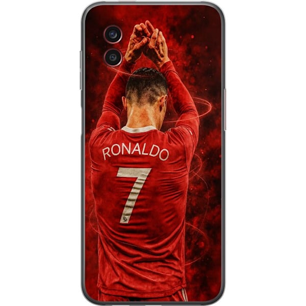 Samsung Galaxy Xcover6 Pro Läpinäkyvä kuori Ronaldo