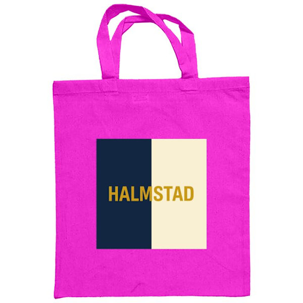 Kangaskassi | Kestävä Ostoskassi Kangasta Halmstad – jalka Tummanpunainen one size