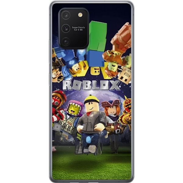 Samsung Galaxy S10 Lite Läpinäkyvä kuori Roblox Maailma - Pelaamisseikkailu Lapsille ja Nuorille