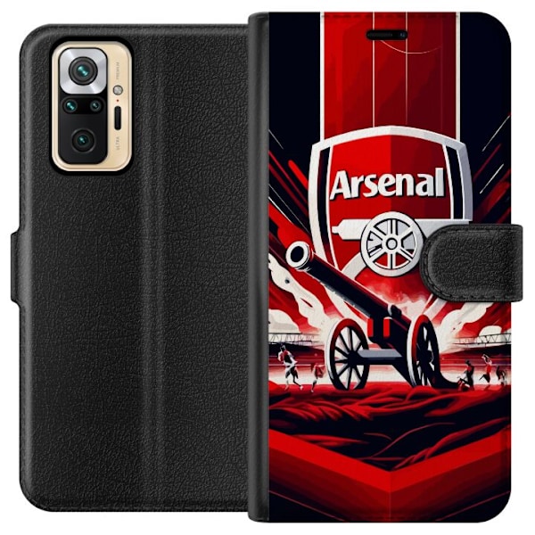 Xiaomi Redmi Note 10 Pro Tegnebogsetui Arsenal