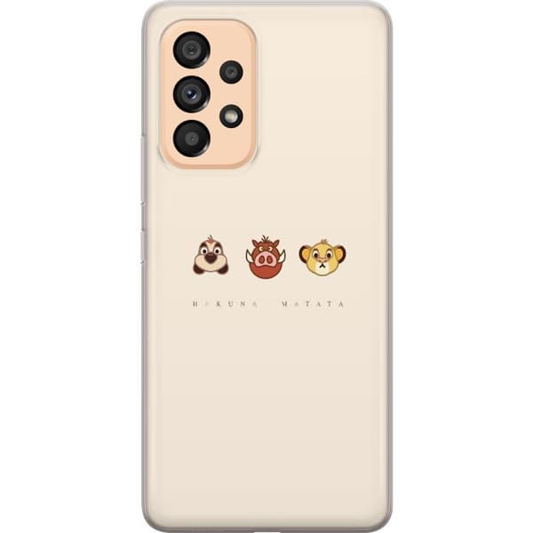 Kompatibelt Mobildeksel til Samsung Galaxy A53 5G Hakuna matata