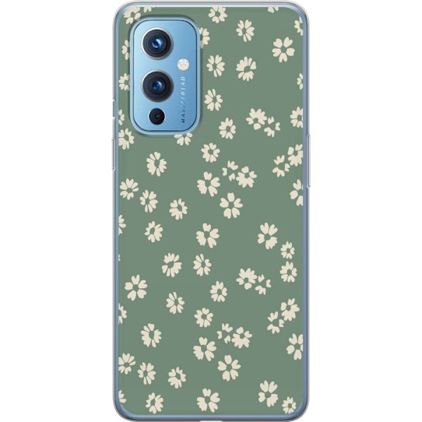 OnePlus 9 Genomskinligt Skal Blomsterdröm – färgglatt blommönster