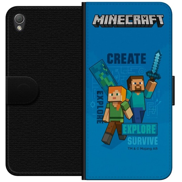 Sony Xperia Z3 Tegnebogsetui Minecraft Huler