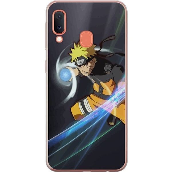 Samsung Galaxy A20e Läpinäkyvä kuori Naruto