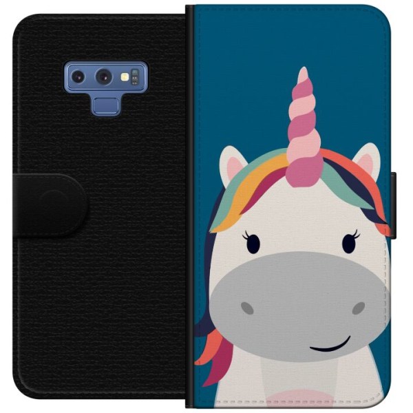 Samsung Galaxy Note9 Lommeboketui Enhjørning