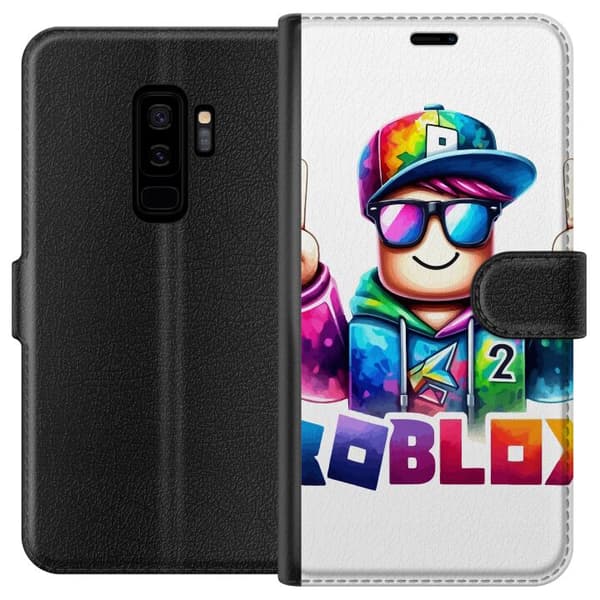 Kompatibelt Plånboksfodral till Samsung Galaxy S9+ Roblox