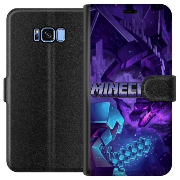 Kompatibelt Lommeboketui til Samsung Galaxy S8 Minecraft