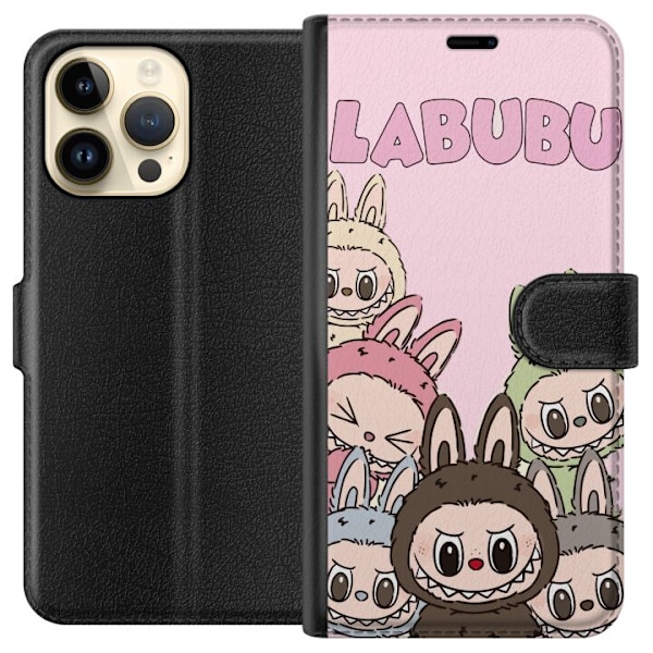 Apple iPhone 14 Pro Max Tegnebogsetui Labubu Classics
