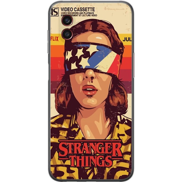 Samsung Galaxy Xcover6 Pro Genomskinligt Skal Stranger Things