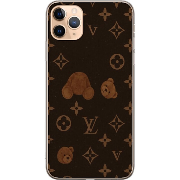 Apple iPhone 11 Pro Max Läpinäkyvä kuori Plush Luxe