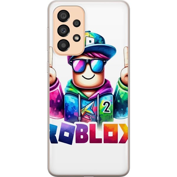 Samsung Galaxy A33 5G Läpinäkyvä kuori Roblox