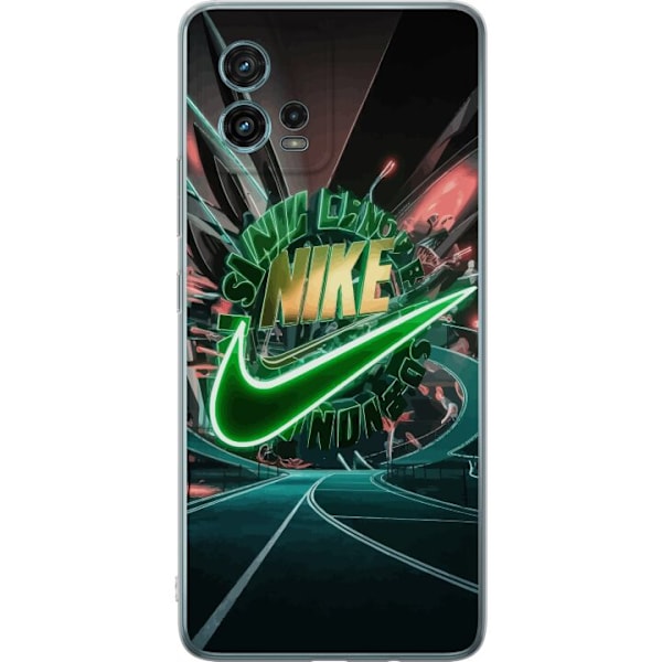 Motorola Moto G72 Genomskinligt Skal Nike